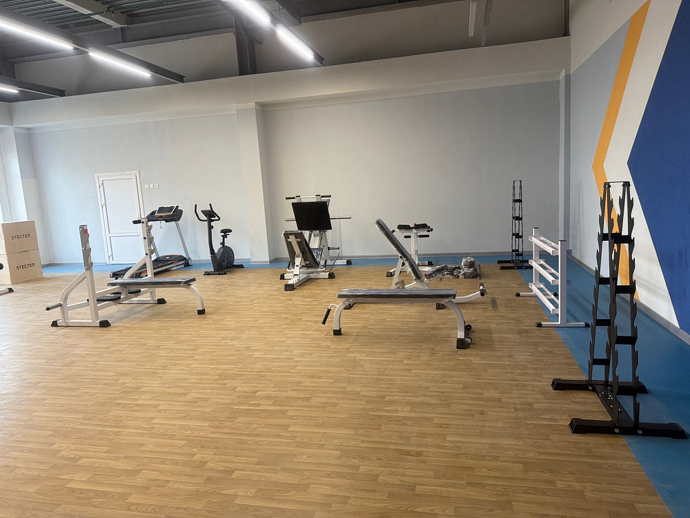 Многопрофильный лицей имени Циолковского, г. Липецк (тренажерный зал)